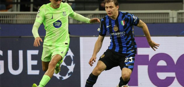 مسؤول برشلونة يهاجم حكم مباراة إنتر ميلان